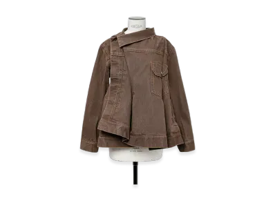 sacai Denim Jacket "Brown"