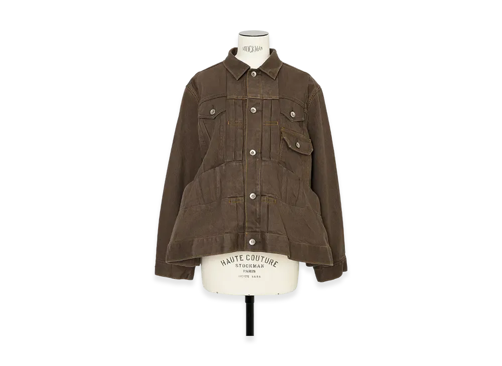 sacai Denim Jacket "Brown"