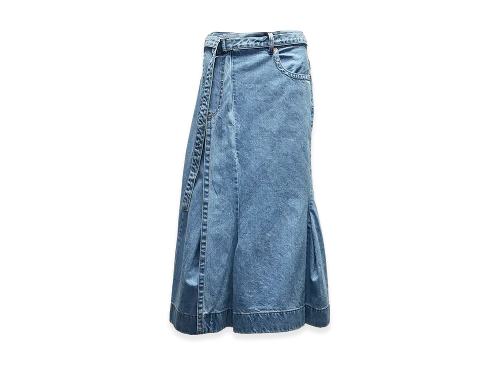 sacai Denim Skirt "Light Blue"