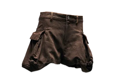 sacai Denim Shorts "Brown"