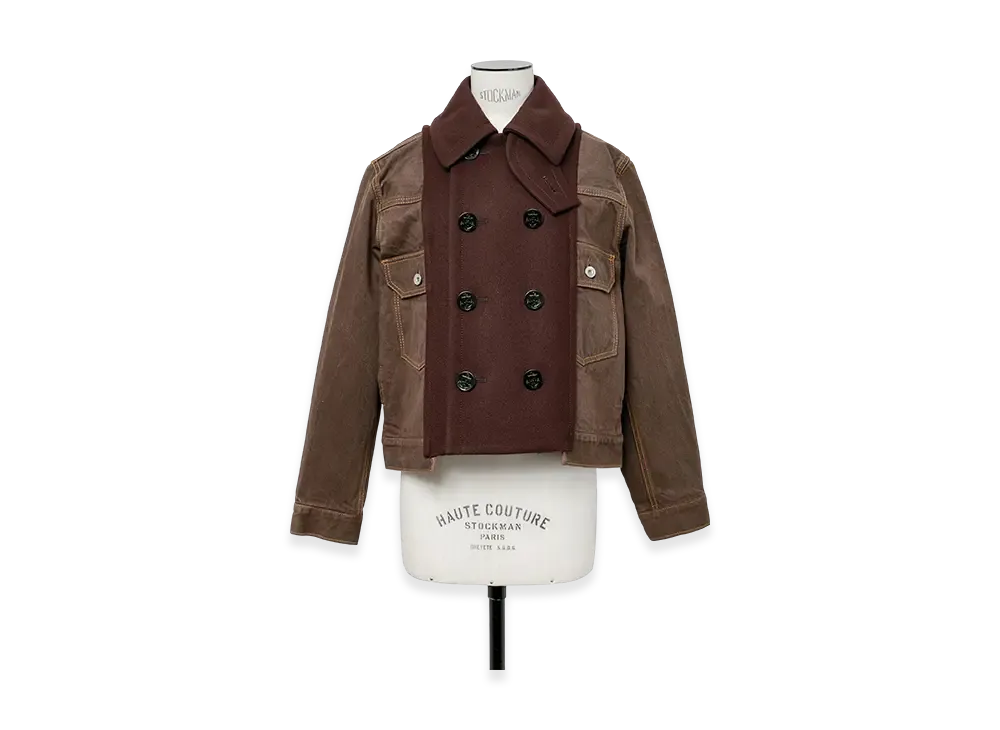 sacai Denim Jacket "Brown"