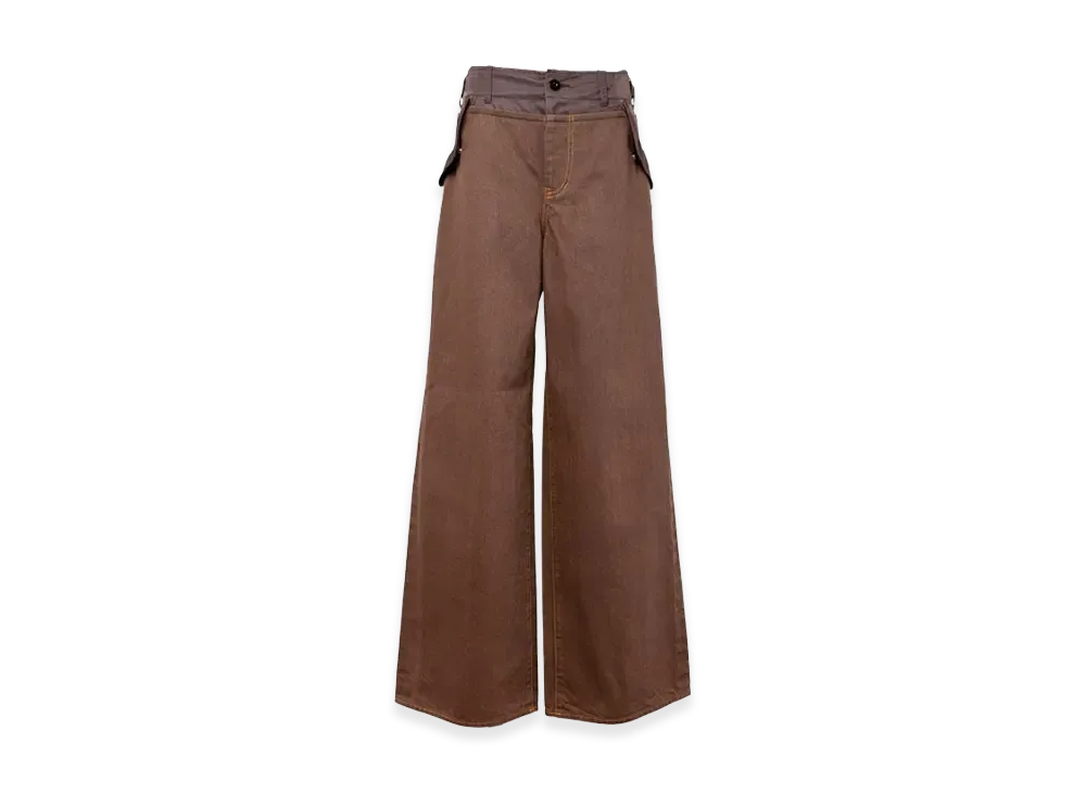 sacai Denim Pants "Brown"