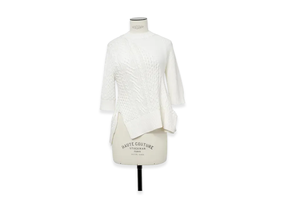 sacai Knit Pullover "Off White"