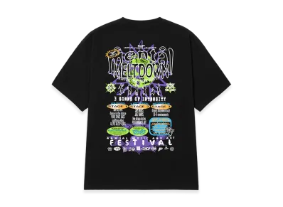 HUF Mental Meltdown Tee "Black"