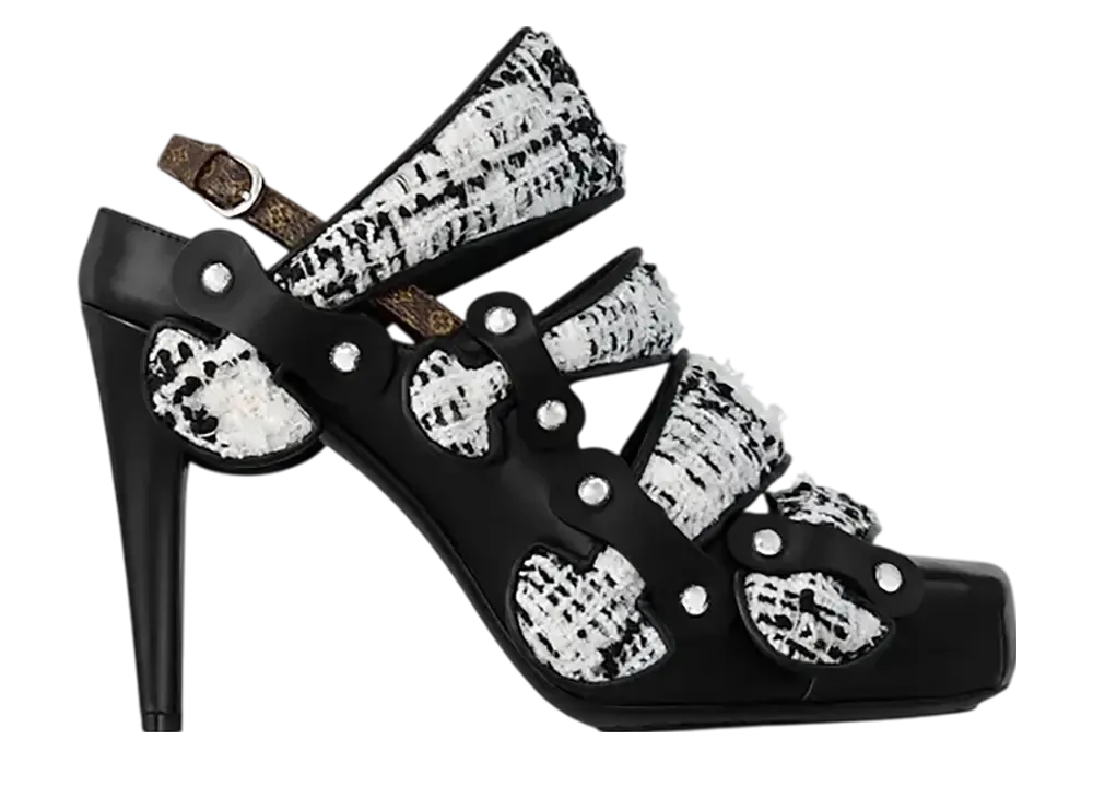 ルイヴィトン ウィメンズ レガシー パンプス "ブラック/ホワイト"