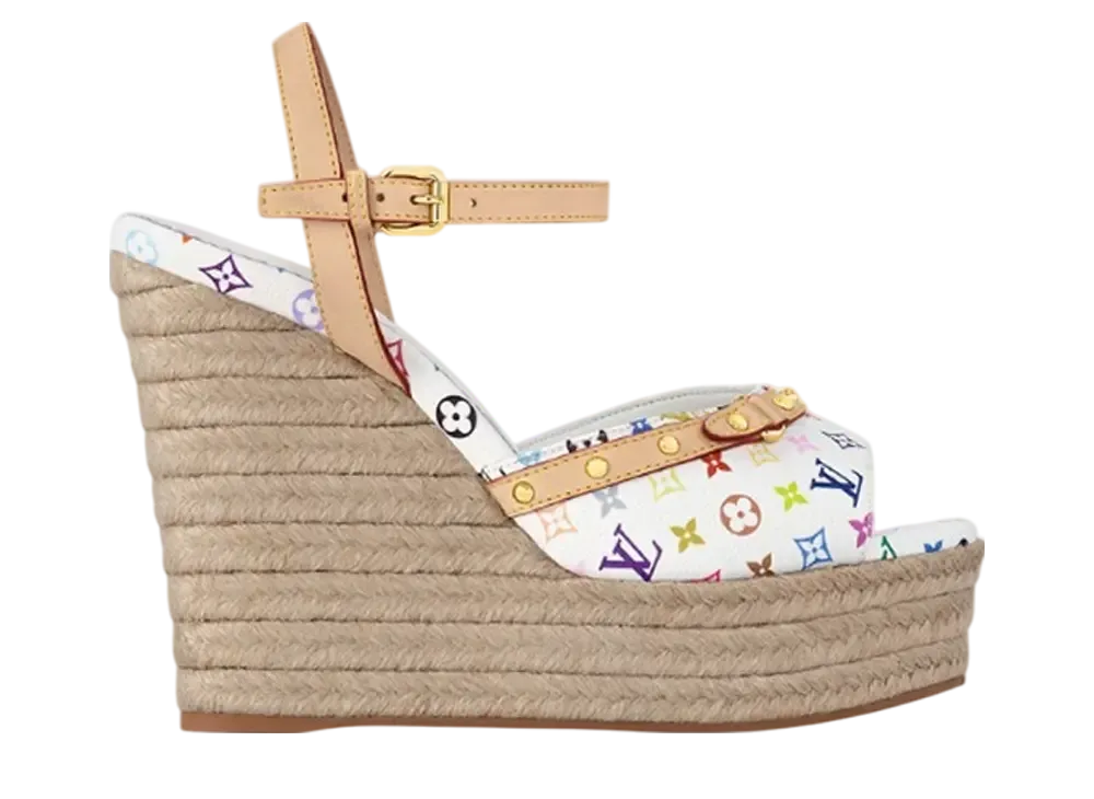 Takashi Murakami × Louis Vuitton Women's LV Helios Sandal "Multicolor"
