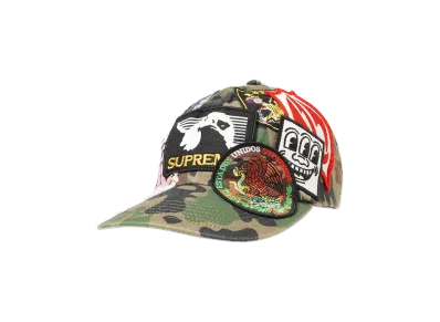 Supreme Patches 6-Panel "Olive Camo"