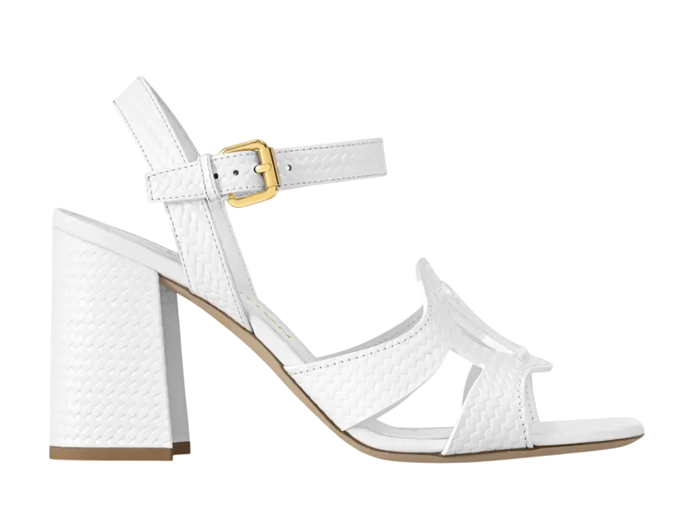 ルイヴィトン ウィメンズ LV イソラ サンダル "ホワイト"