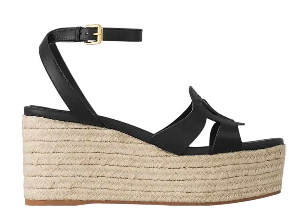 ルイヴィトン ウィメンズ LVイソラ サンダル "ブラック"