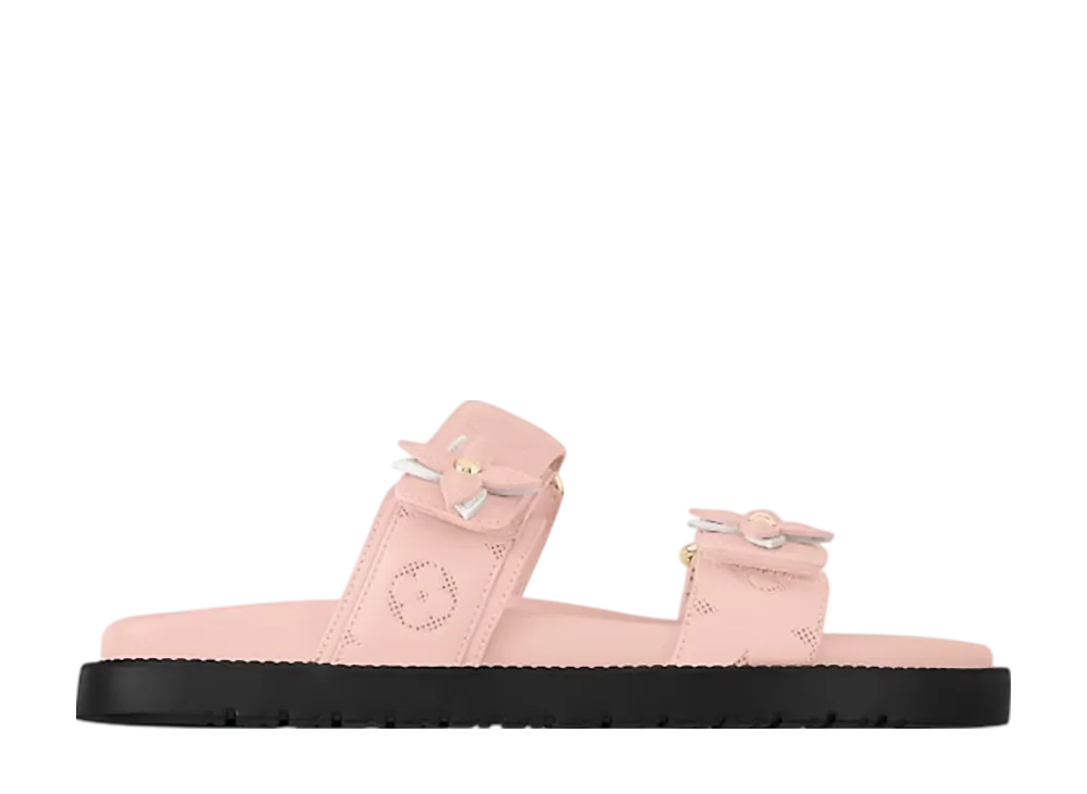 ルイヴィトン ウィメンズ LV サンセット ミュール "ローズクレールピンク"