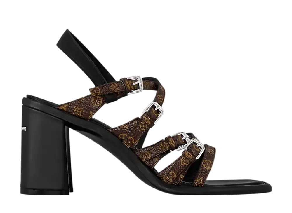 ルイヴィトン ウィメンズ ベルリン サンダル "エベヌ"