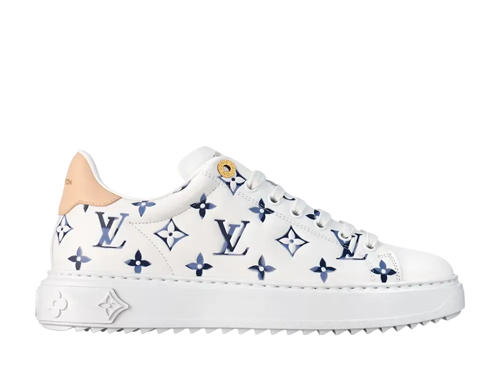 ルイヴィトン ウィメンズ タイムアウト スニーカー "ブルー"