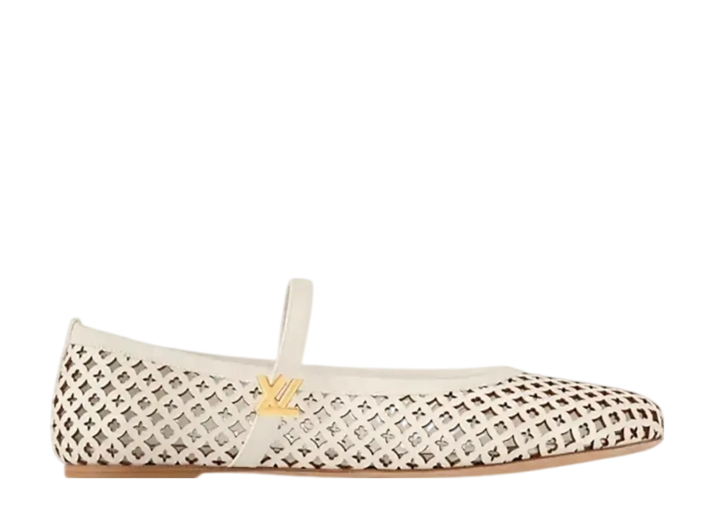 ルイヴィトン ウィメンズ ロミー バレリーナ "エクリュ"