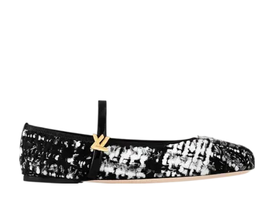 Louis Vuitton Women's Romy Ballerina "Black/White"