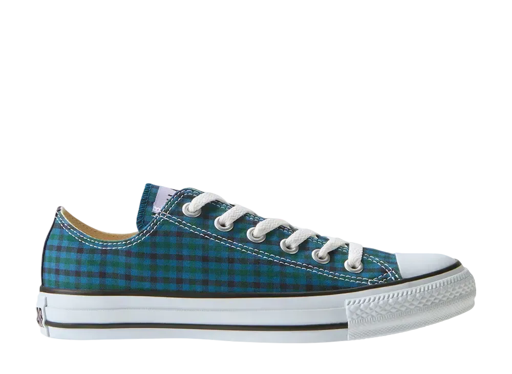 ファミリア × コンバース オールスター OX FM "ブルー/ファミリアチェック"