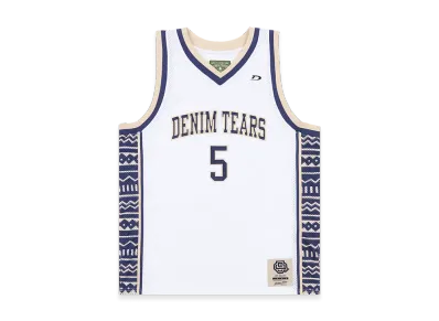 DENIM TEARS Game Jersey "White"