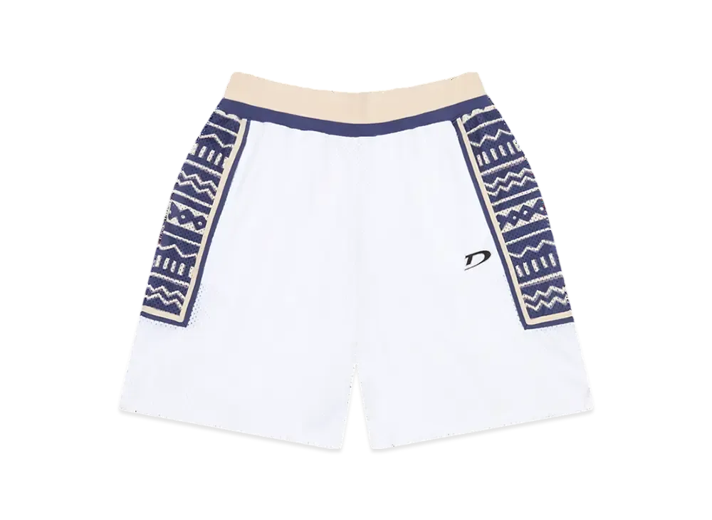 DENIM TEARS Game Shorts "White"