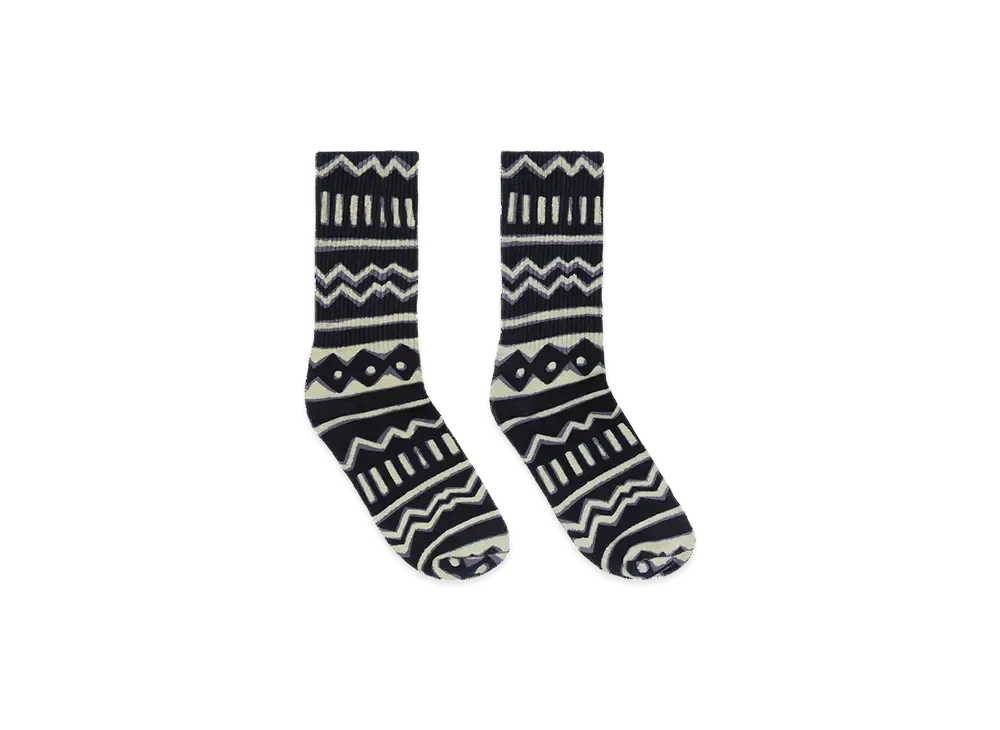 DENIM TEARS Mudcloth Socks "Multi"