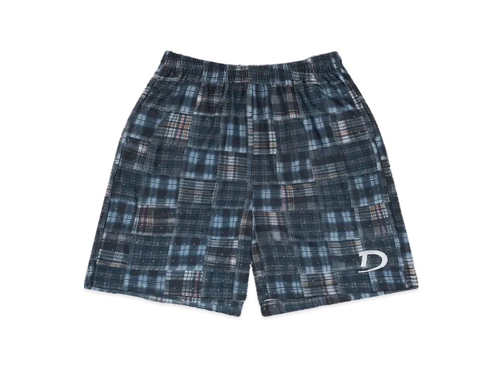 DENIM TEARS Madras Practice Shorts "Blue"