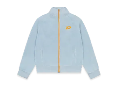 DENIM TEARS Velour Warmup Jacket "Blue"