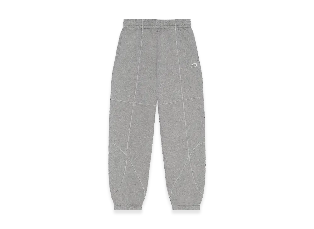 DENIM TEARS Court Lines Sweatpants "Grey"