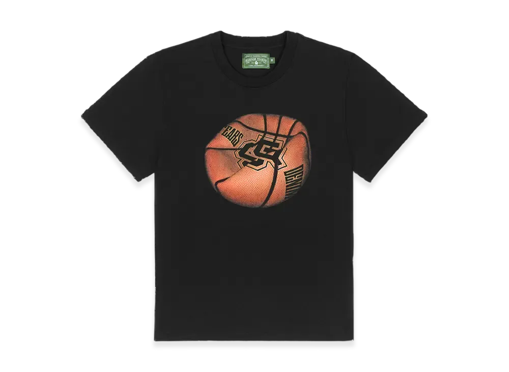 DENIM TEARS Deflated Basketball Tee "Black"