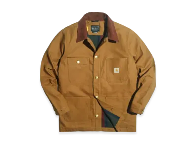 Carhartt WIP Duck Chore Coat Blanket Lining "Brown"