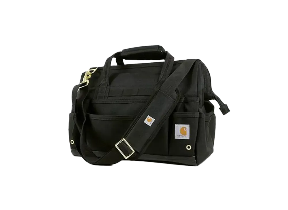 Carhartt WIP 16-Inch 30-Pocket Heavyweight Tool Bag "Black"