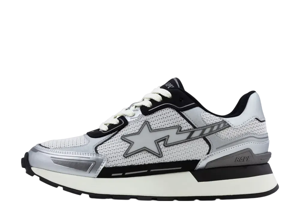 A BATHING APE Women's BAPE CROSS STA #1 "Black"