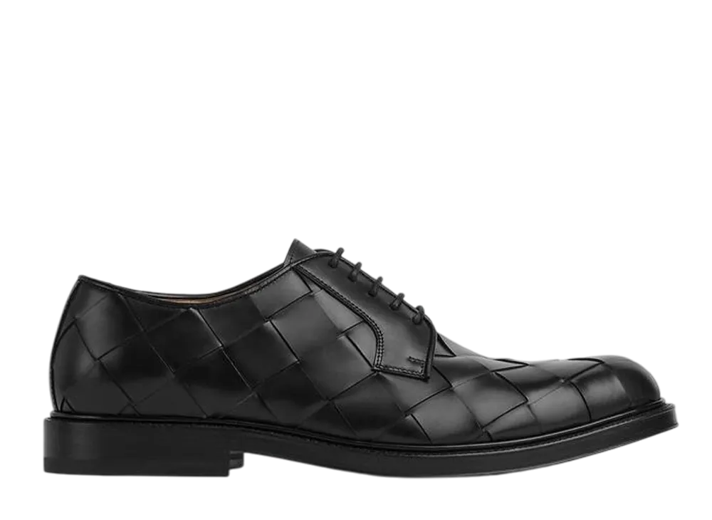 Bottega Veneta Tie Lace Up Shoe "Black"