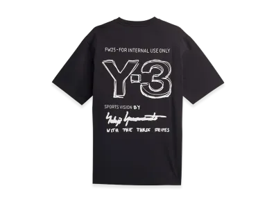 Y-3 Short Sleeve Tee "Black"