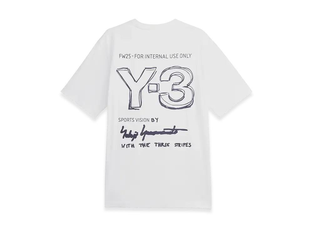 Y-3 Short Sleeve Tee "Core White"