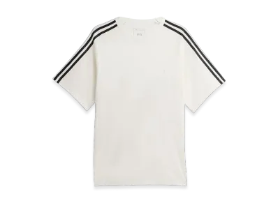 Y-3 Short Sleeve Tee 3-Stripes "Core White"