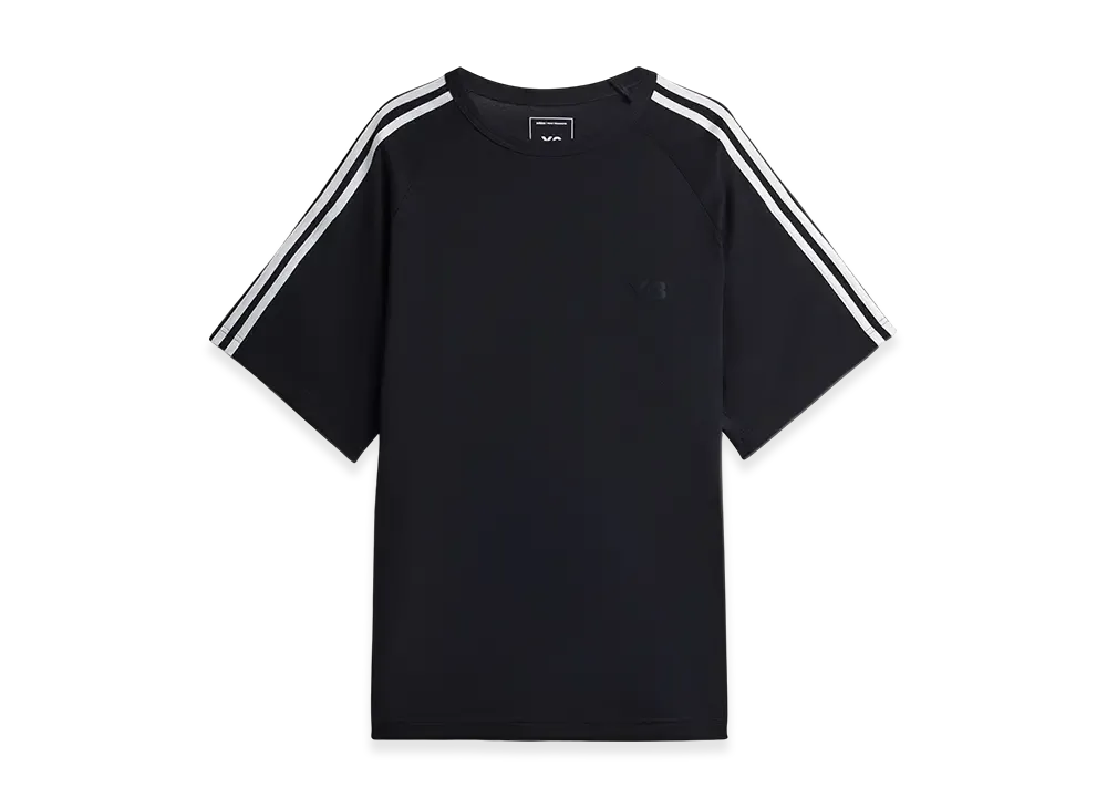 Y-3 Short Sleeve Tee 3-Stripes "Black"