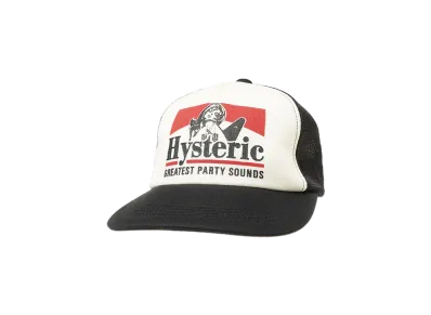 HYSTERIC GLAMOUR Guitar Girl Mesh Cap "Black" 02233QH05