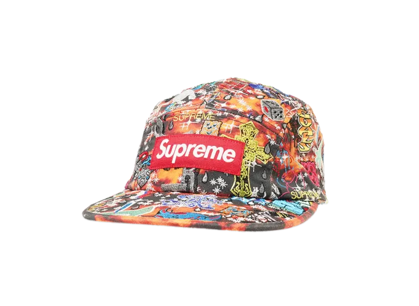 Supreme AOI Embroidered Camp Cap Supreme AOI Embroidered Camp Cap
