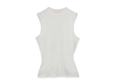 Y-3 W Fitted Tank Top "Core White"