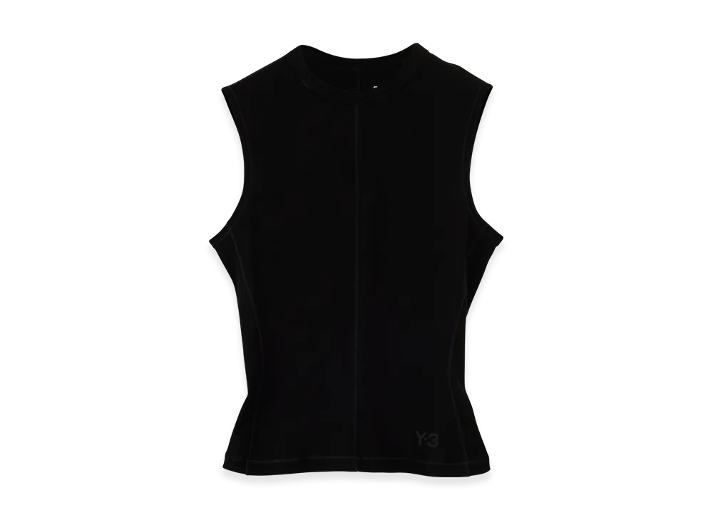 Y-3 W Fitted Tank Top "Black"