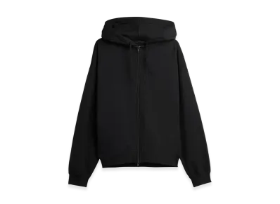 Y-3 Brushed Terry Zip Hoodie "Black"