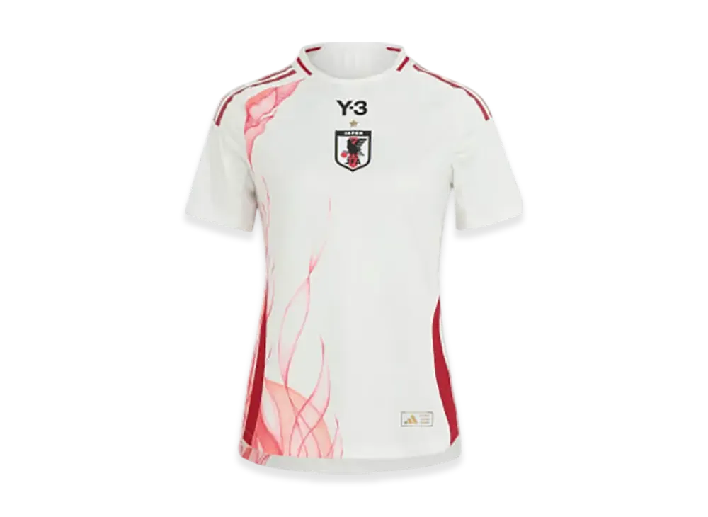 Y-3 Japan Women's Soccer Football Team 2024 Away Authentic Jersey (with Star) "Core White"