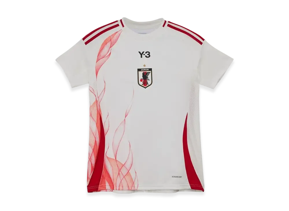 Y-3 Japan Women's Soccer Football Team 2024 Away Replica Jersey "Core White"
