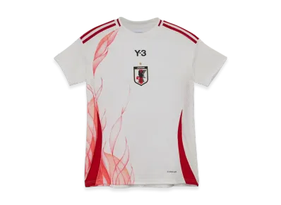 Y-3 Japan Women's Soccer Football Team 2024 Away Replica Jersey "Core White"