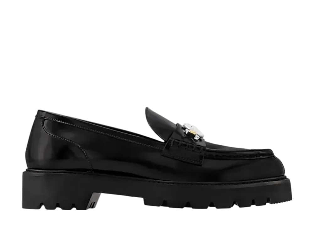 ルイヴィトン ウィメンズ ディストリクト ローファー "ブラック"