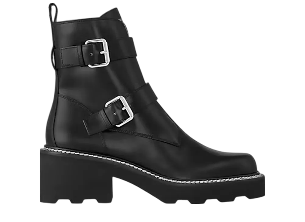 ルイヴィトン ウィメンズ LV ボブール アンクルブーツ "ブラック"