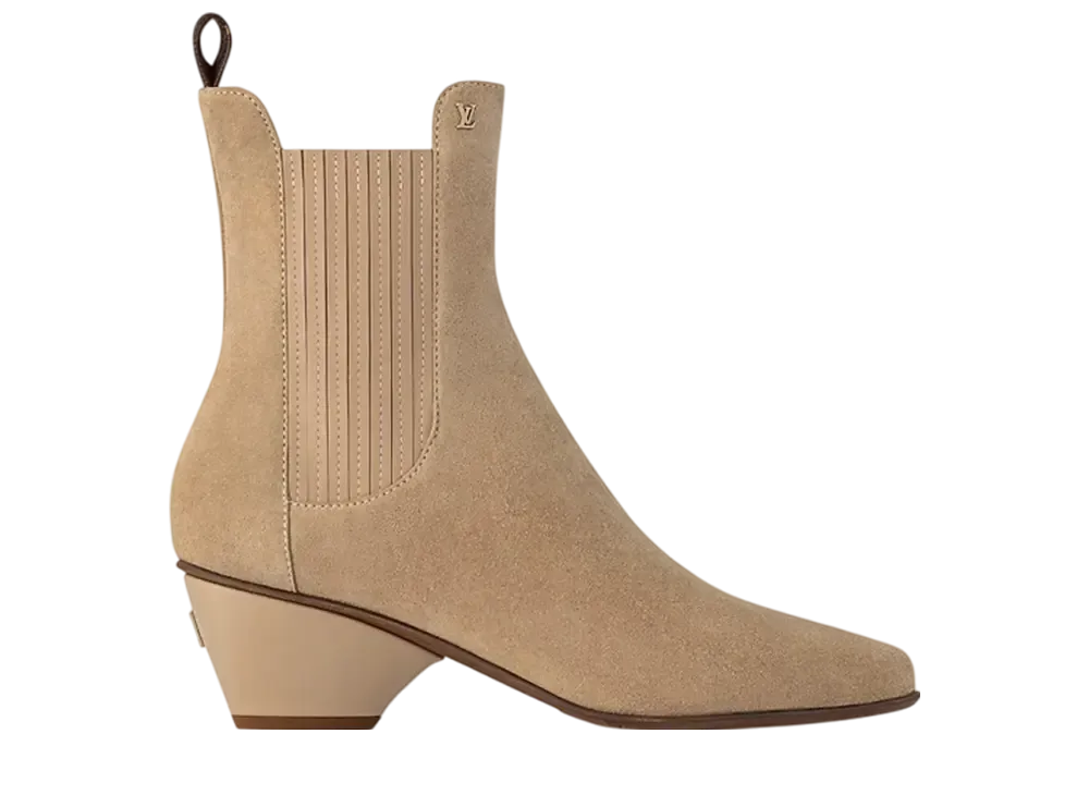 ルイヴィトン ウィメンズ トリニティ アンクルブーツ "ベージュ"