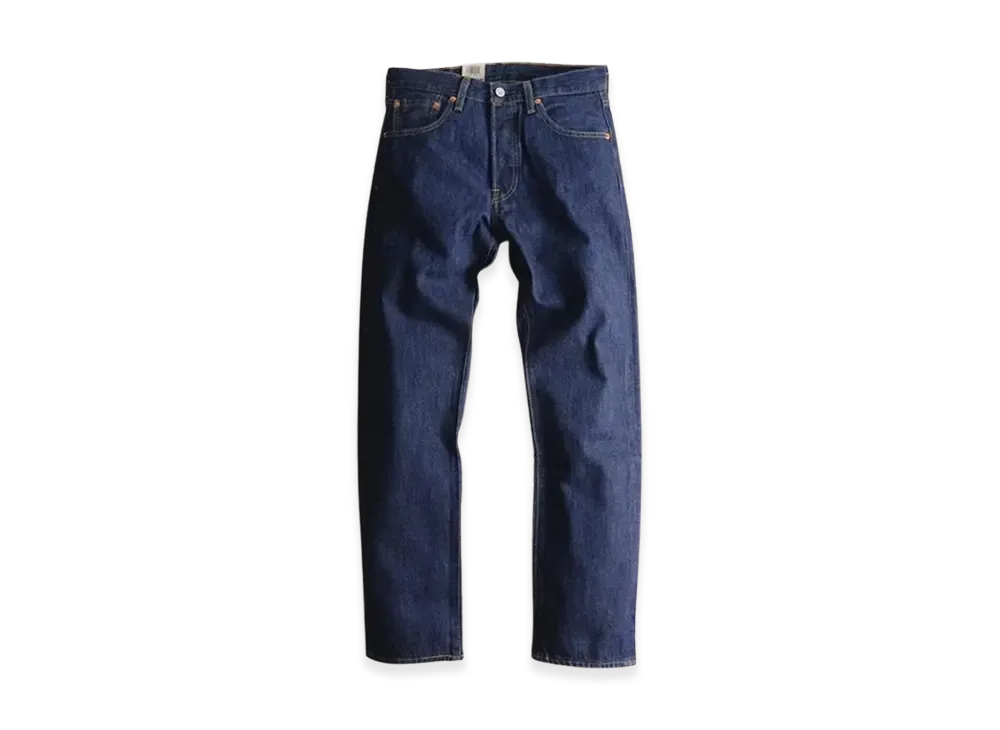 LEVI'S 501 Button-Fly Straight Jeans "One Wash"
