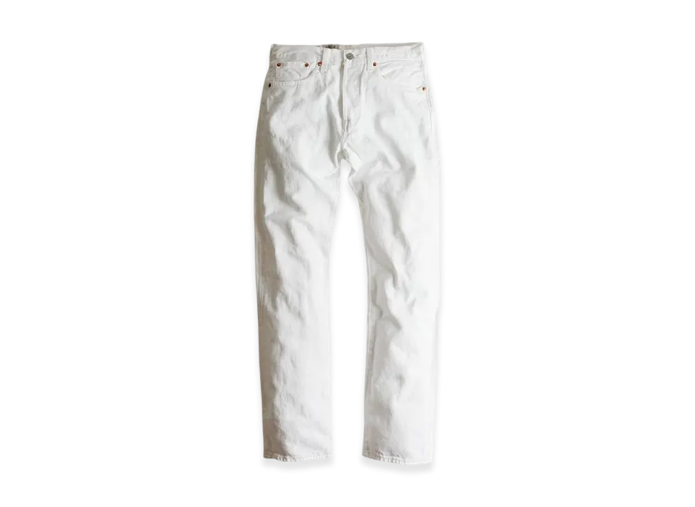 LEVI'S 501 Button-Fly Straight Jeans "Optic White"