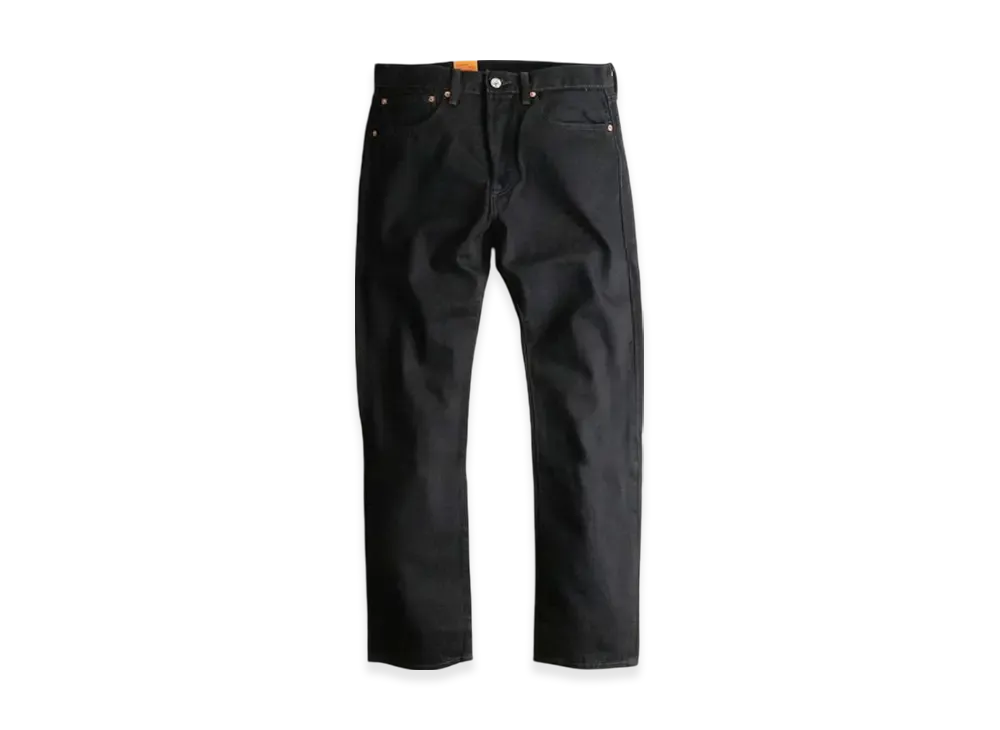 LEVI'S 501 Button-Fly Straight Jeans "Black Magic"