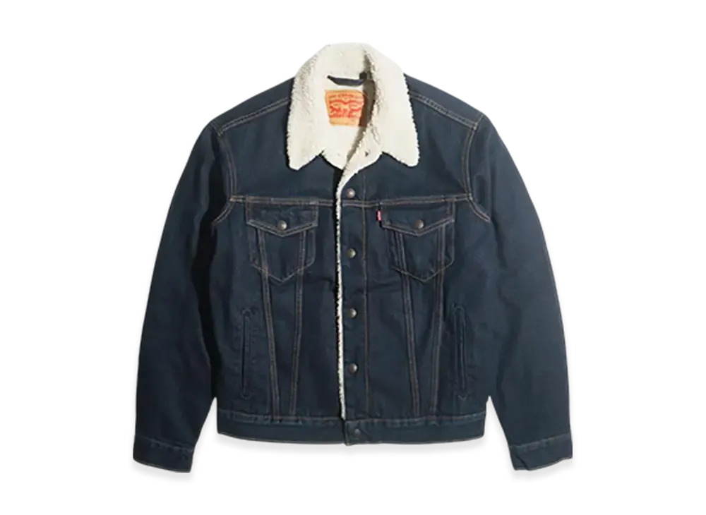 LEVI'S Type III Sherpa Trucker Jacket "Juniper Rinse"