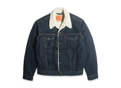 LEVI'S Type III Sherpa Trucker Jacket "Juniper Rinse"